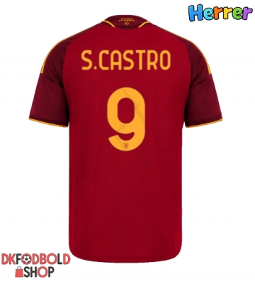 AS Roma Santiago Castro #9 Hjemmebanetrøje 2026-27 Kort ærmer AS Roma Santiago Castro #9 Hjemmebanetrøje 2026-27 Kort ærmer